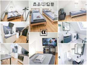ALFA Stuttgart 3BR 5 Beds Netflix INET EBK Wasen Apartment